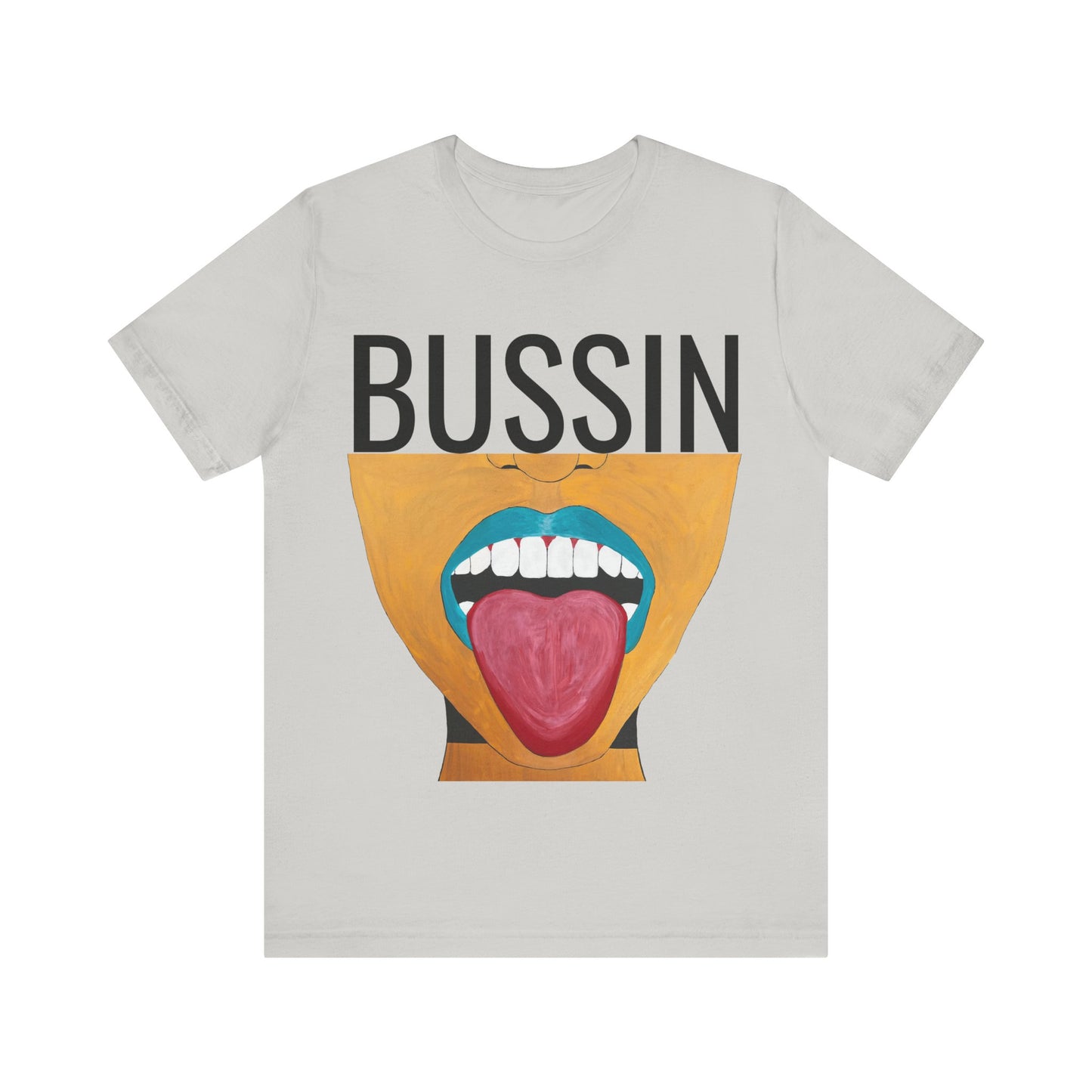 BUSSIN by AROK. jersey cotton t shirt for women + men