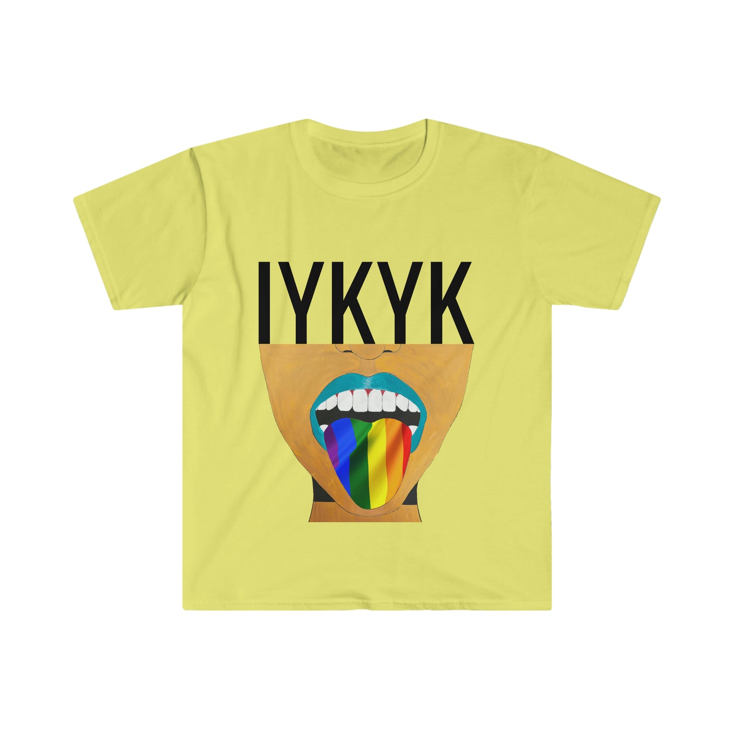 LGBTQ IYKYK by AROK. unisex soft 100% eurofit t-shirt