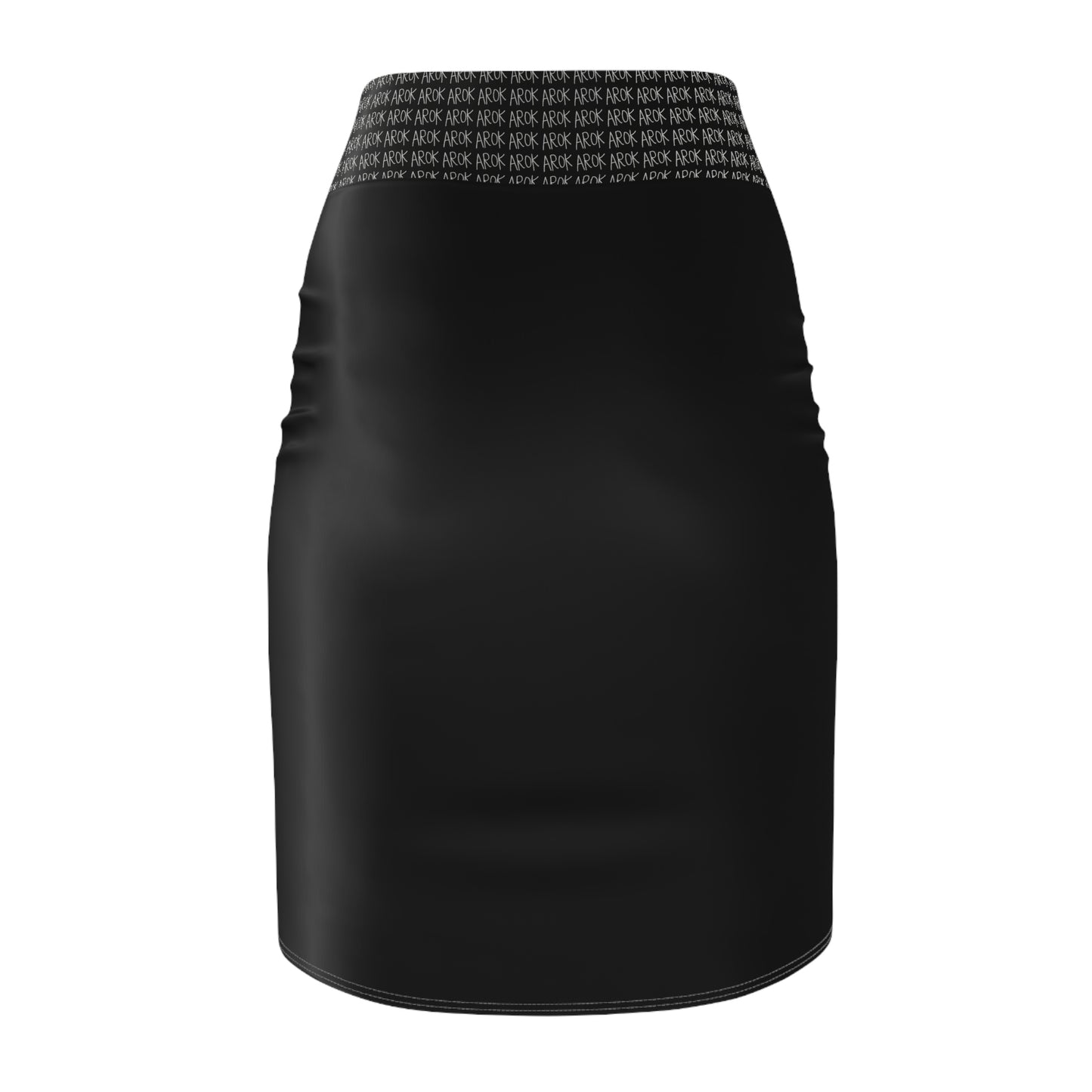 VIBE CHECK by AROK.  badass black women's pencil skirt