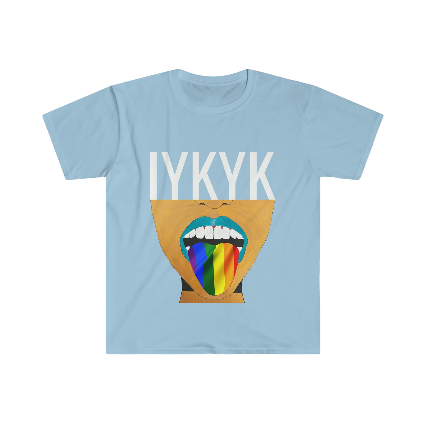 LGBTQ IYKYK by AROK. unisex soft 100% eurofit t-shirt