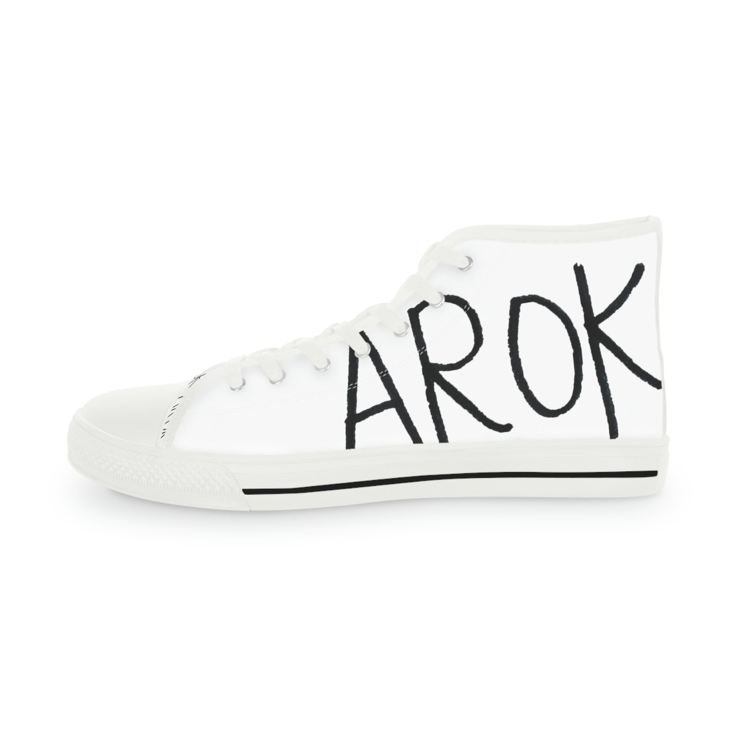 men's designer high top sneakers. OG MOUTH + TONGUE by arok. coolest kicks on the block